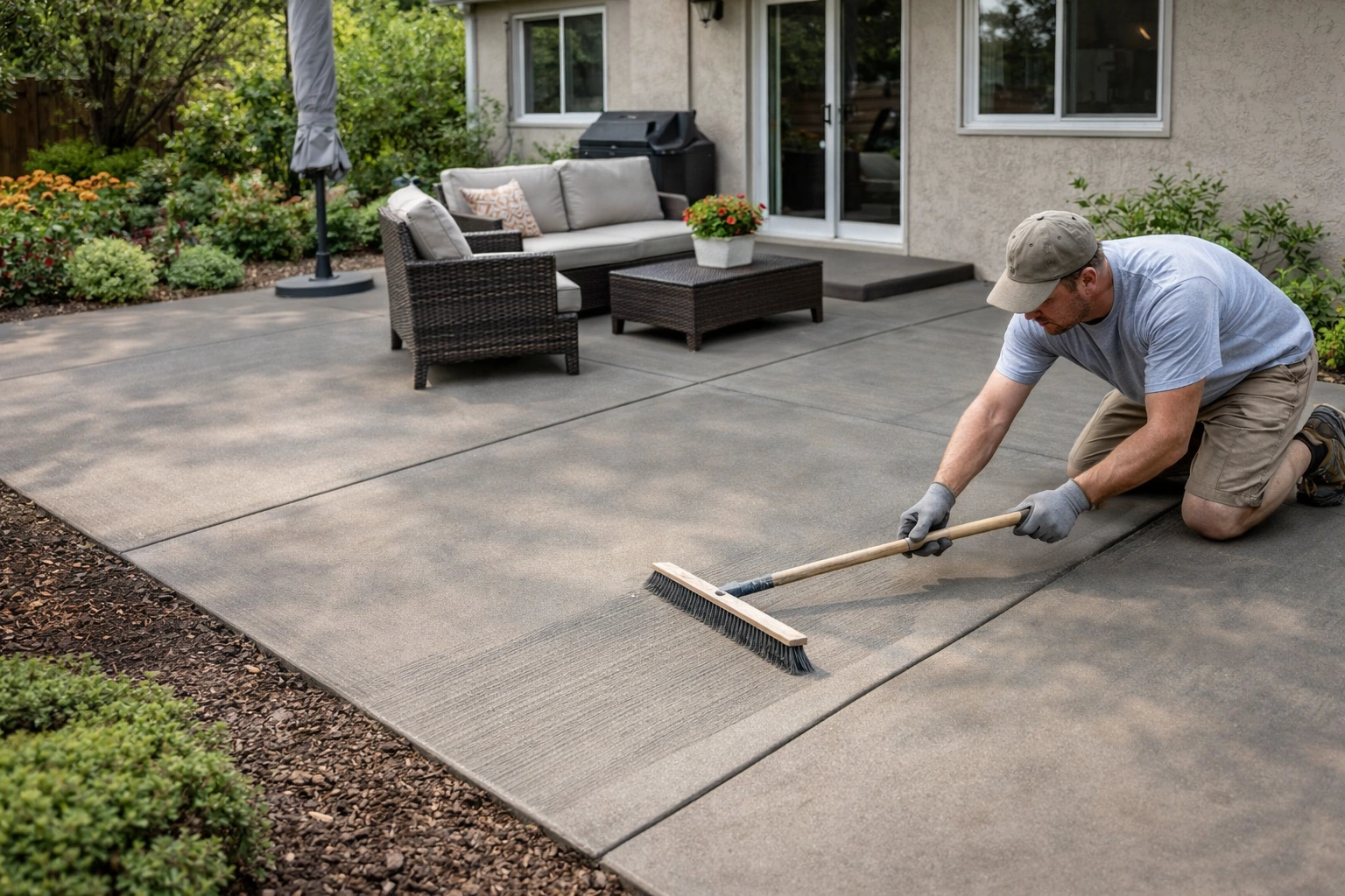 Concrete patios Livermore CA installation